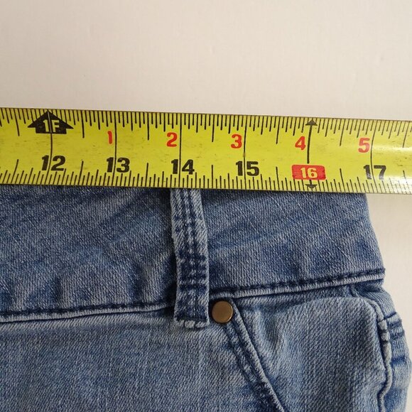 D.Jeans Denim Skinny Jeans Jeggings Women Size 12 Light Wash Blue Back Pockets - Picture 6 of 12